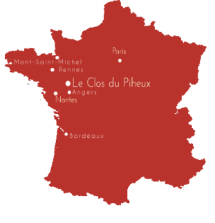 Localisation Le Clos du Piheux
